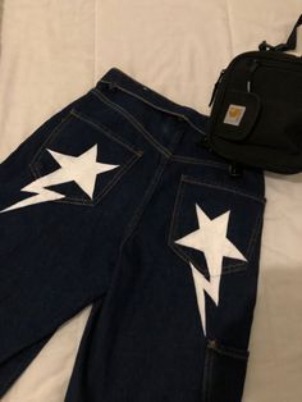 Men's Jeans Y2k Jeans Star Graphic Print Baggy Jeans Denim Pants Women Men Harajuku Hip Hop Punk Rock Gothic Wide Leg Trousers Streetwear 230821
