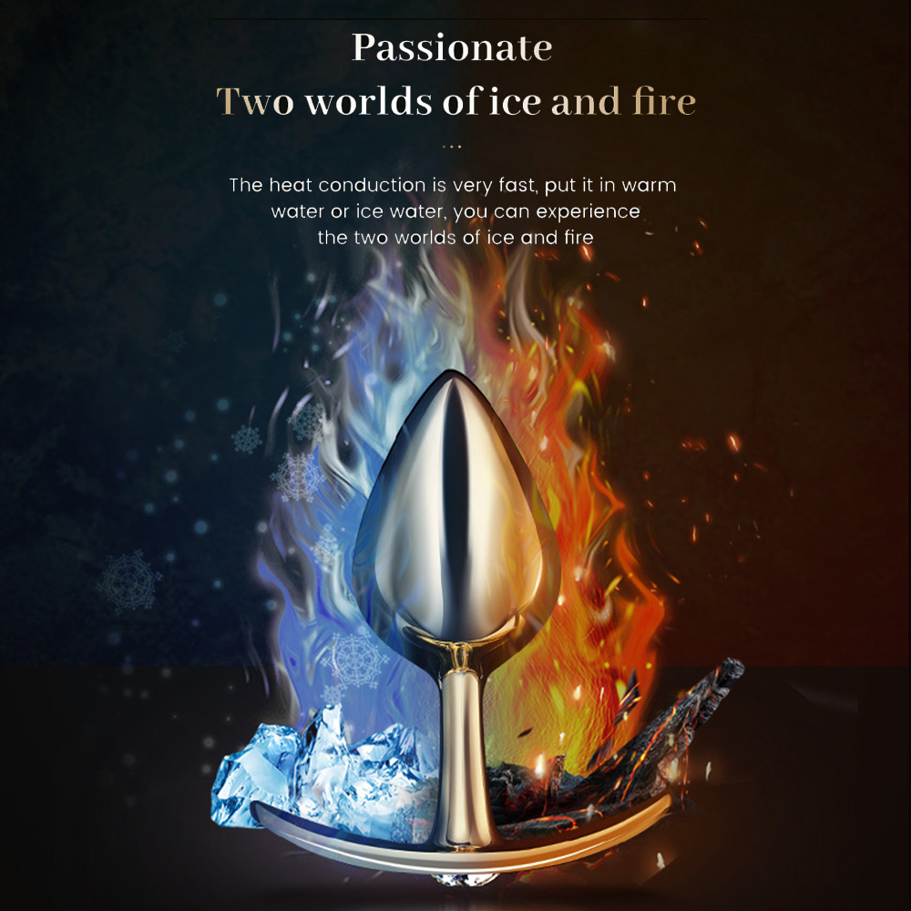 Anal Toys Gold Metals Plug Butt Sex For Couples Adults Game Masturbator 230821