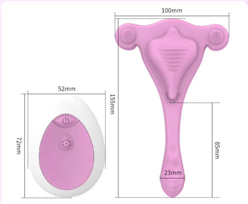 Adult Toys Female Wearable Dildo Masturbation Apparatus Panties Silicone 10 Frequency Wireless Remote Control Erotic Sex 230821