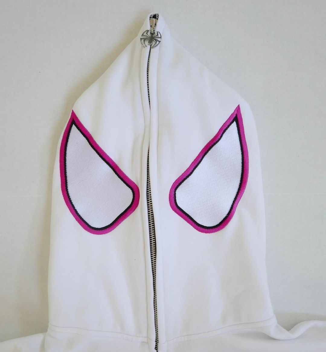 Men's Hoodies Sweatshirts Retro street gothic spider print hooded sweater for men and women y2k punk grunge loose casual full zipper couple jacke