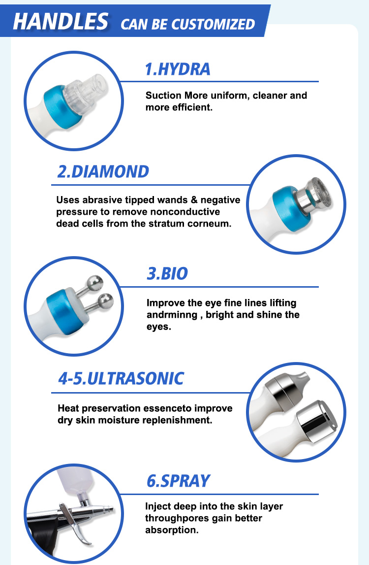 Best Selling Products hydra Syndeo system machine 10- In 1 H2o2 Facial Diamond Microdermabrasion Beauty Salon Equipment