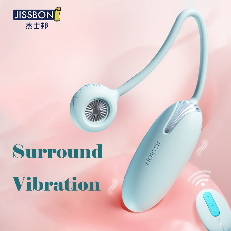 Adult Toys JISSBON Remote Control 10Frequency Vibrator Female Front and Back Dual Vibration Stimulation Gspot Sex Toy y230821