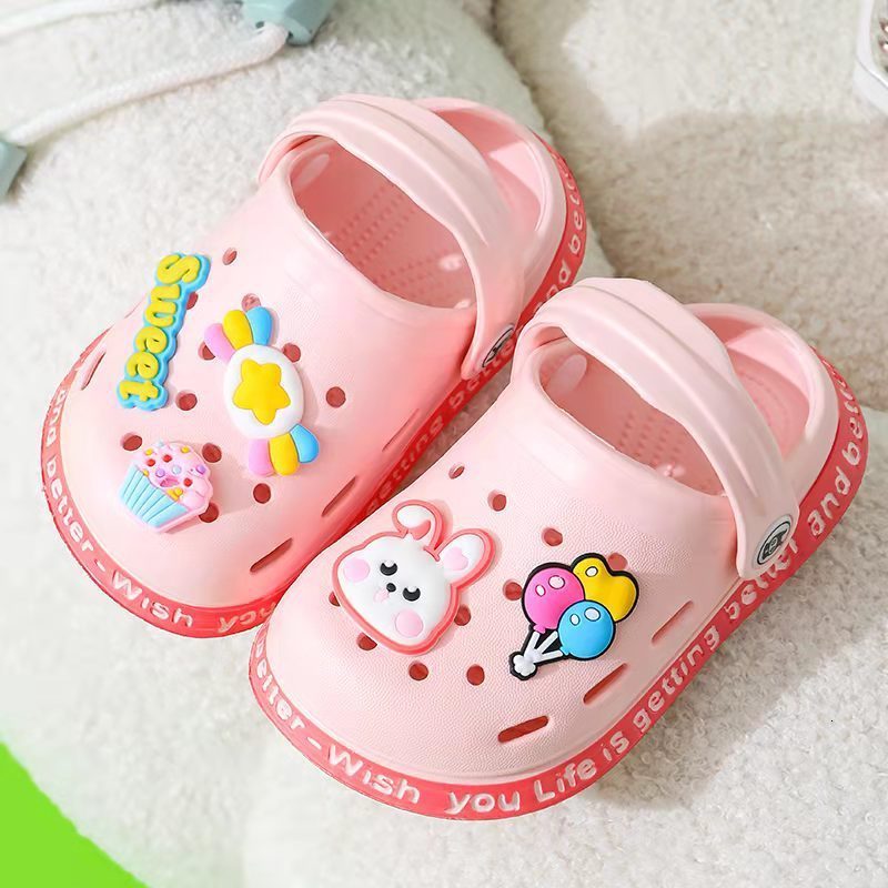Sandals Summer Baby Kids Cartoon Sandals Croc Sandals For Children Baby Girl Shoes Sandal Infantil Boy Girl Children Garden Beach Shoes 230821