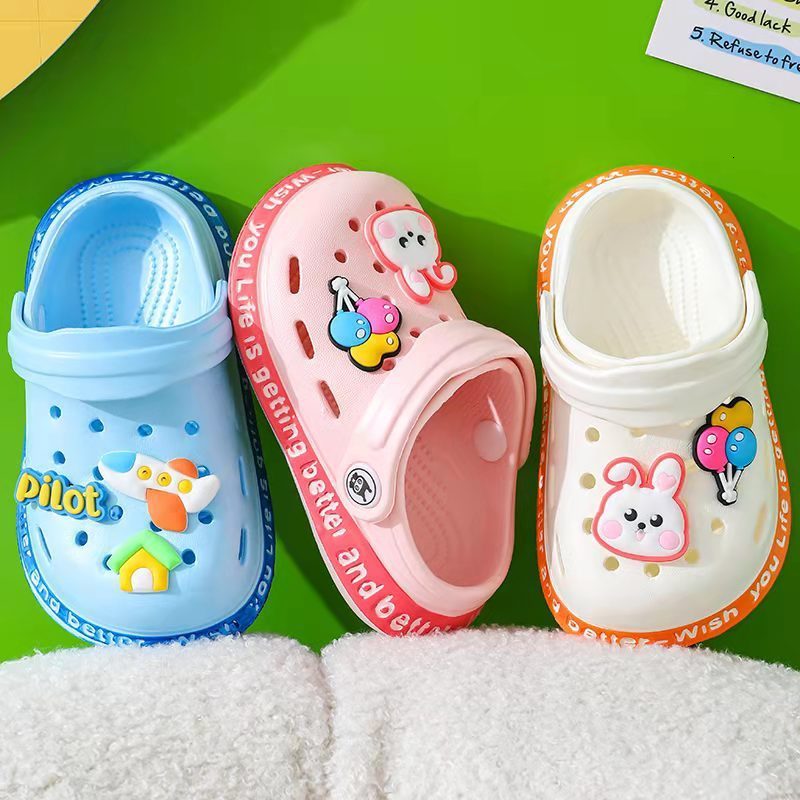 Sandals Summer Baby Kids Cartoon Sandals Croc Sandals For Children Baby Girl Shoes Sandal Infantil Boy Girl Children Garden Beach Shoes 230821