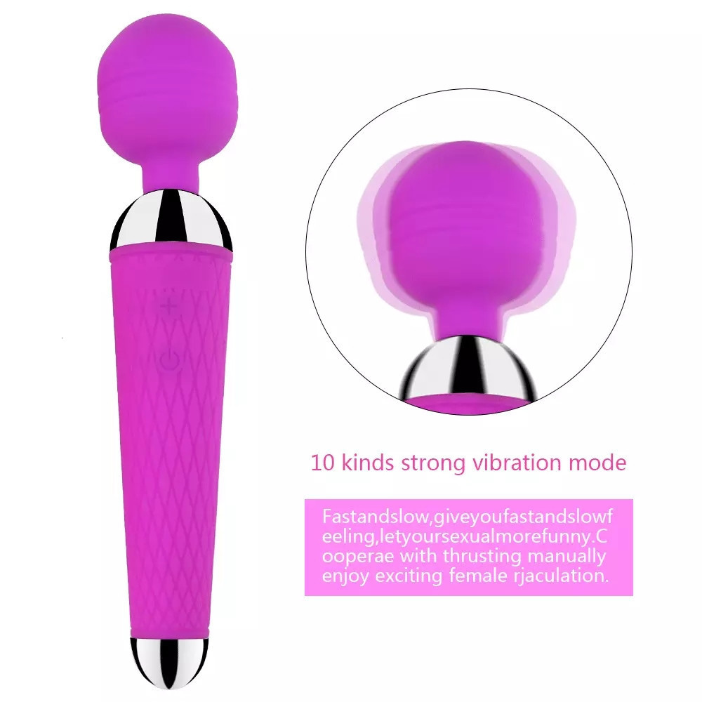 Adult Toys G Spot Dildo Vibrator for Women Magic Wand Waterproof AV Stick Female Vagina Clitoris Massager Sex 18 Erotic Products 230821