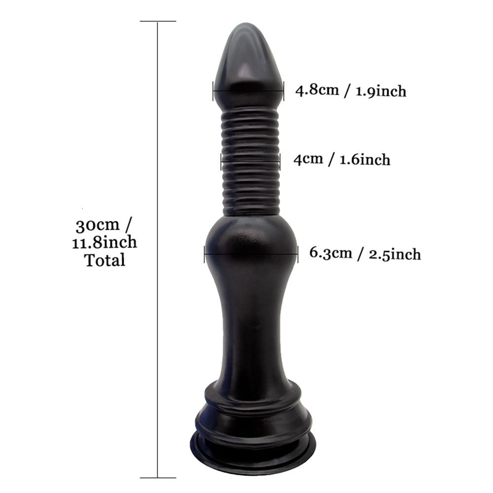 Anal Toys Super Thick Plug Soft Beads With Strong Suction Cup Adult Products Butt Sex For Woman 230821