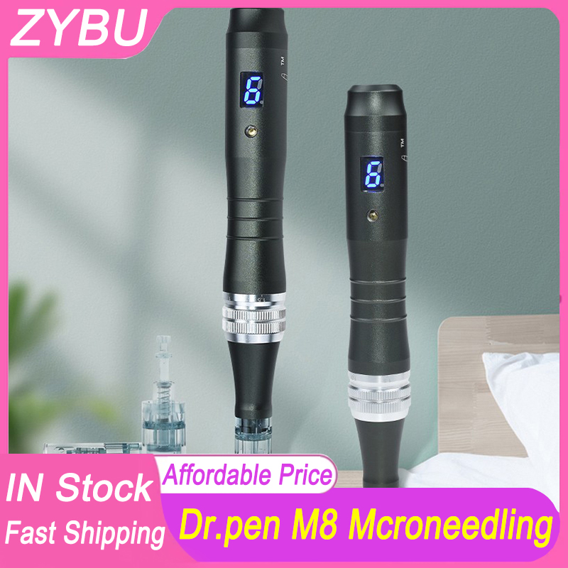 Dermapen Wireless Electric Derma Pen 6 Speeds Microneedling Professional Skin Care Kit Micro Needle Home Use Mesotherapy Beauty Instrument Dr.pen M8