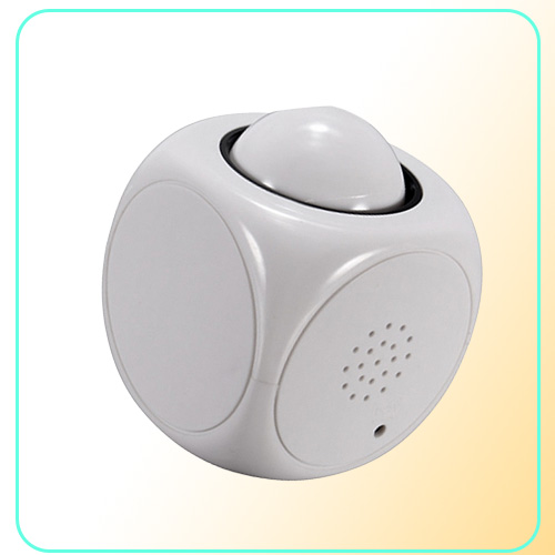 Attention Projection Digital Weather LED Snooze Alarm Clock Projector Color Display Backlight Bell Timer6021987