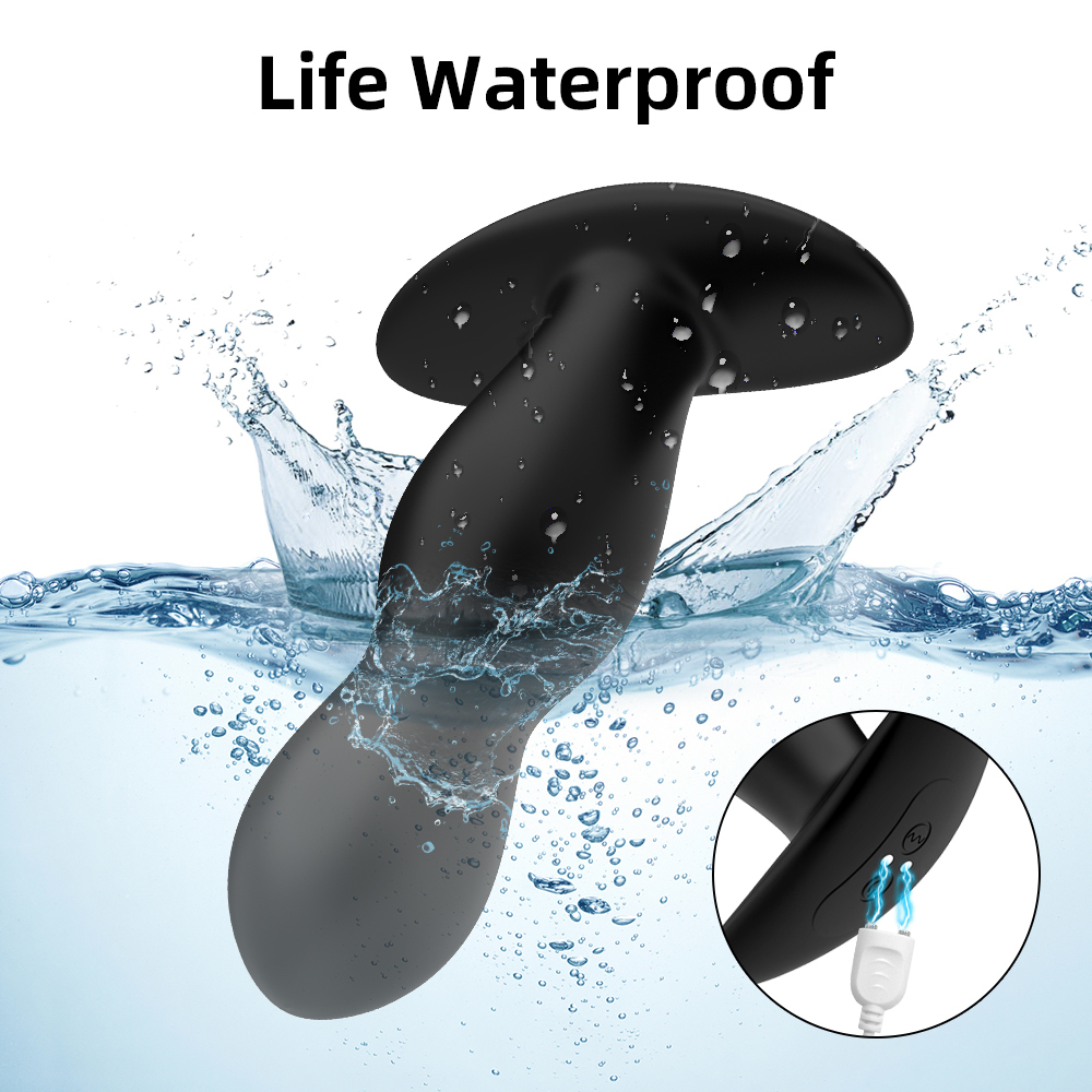 Anal Toys Butt Plug Women Men Prostate Massager Inflatable Vibrating Remote Control Gay Vibrator Sex Toy for 230821