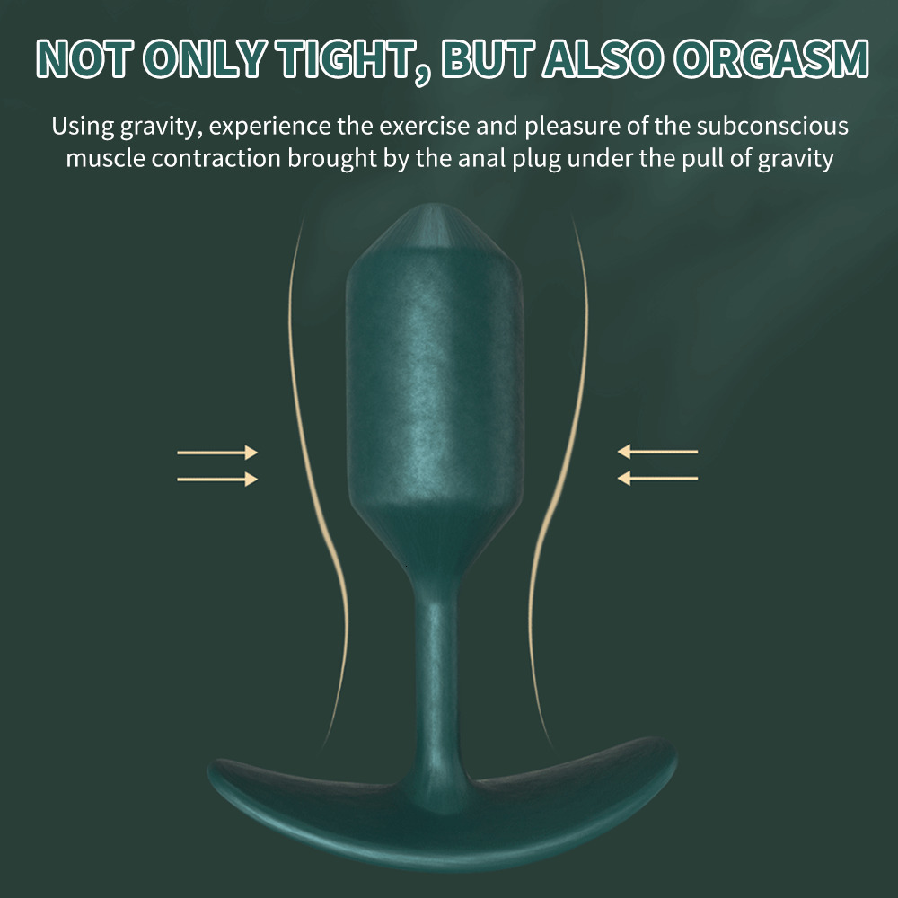 Anal Toys Anus Dilatador Steel Ball Butt Plug SML Underwear Buttplug Adult Intimate Sex Prostate Massage Gravity Dildo Masturbador 230821
