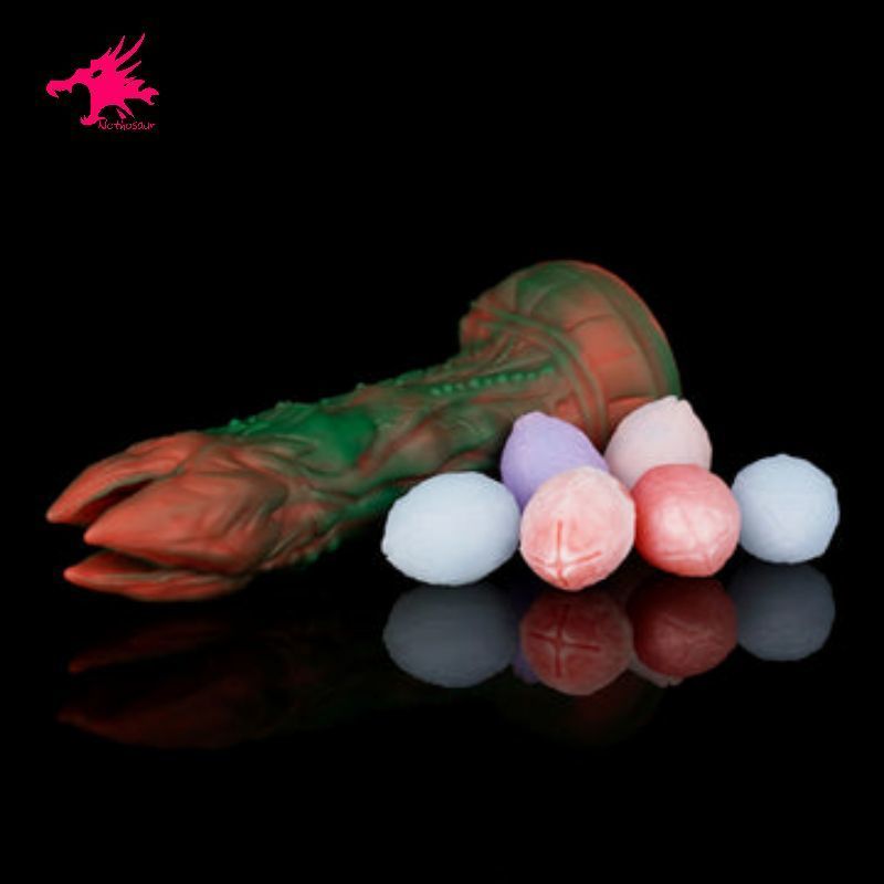 Anal Toys Nothosaur Sex Ovipositor Dildo Buttplug Masturbation Cup Lay eggs For Men Enlarger Plug 230821