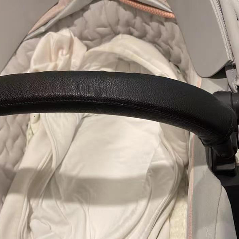 Stroller Parts Accessories Pu Leather Handle Cover For Stokke Xplory V6/X Stroller Pram Bumper Protective Cases Armrest Covers Baby Carriage Accessori