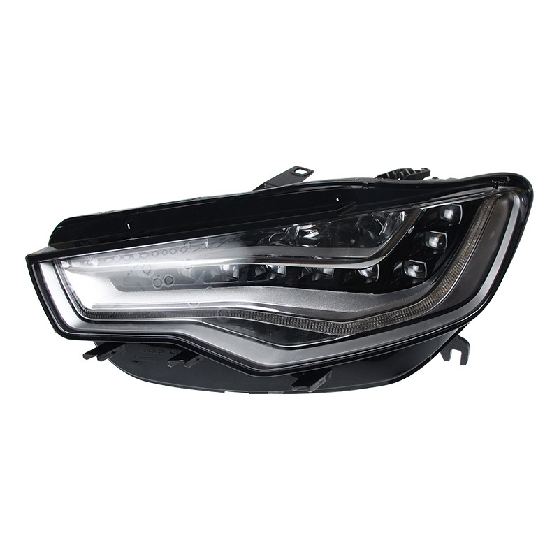 Cars For Audi A6L 2012-20 15 Headlight Assembly With Dragon Ball Full LED Headlights Daytime Turn Signals Lights