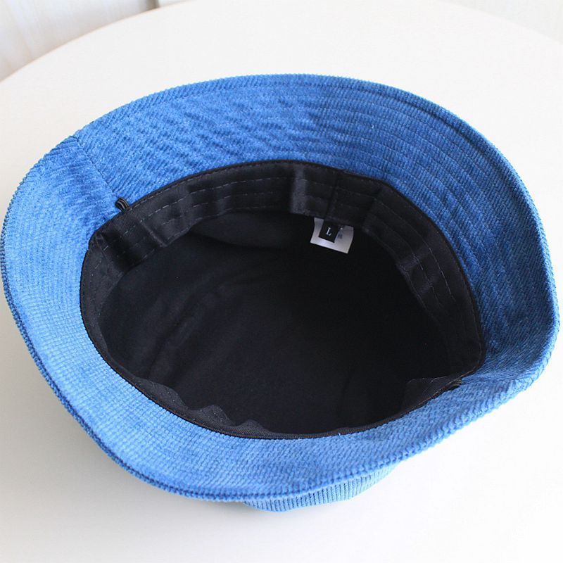 Wide Brim Hats Bucket Adult Large size fisherman hat lady big corduroy bucket men plus panama hats 56 60cm 60 63cm 230822