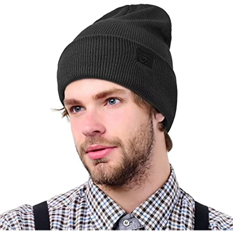 Beanie/Skull Caps GADIEMKENSD Long Cuffed Beanie Lightweight Stretchy Fit Unisex One Size 55.9 -59.7cm 230822