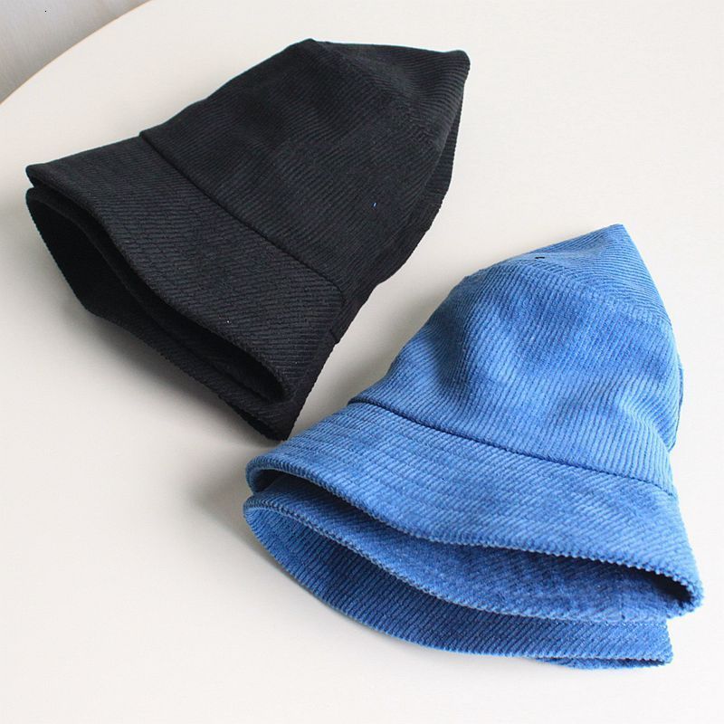 Wide Brim Hats Bucket Adult Large size fisherman hat lady big corduroy bucket men plus panama hats 56 60cm 60 63cm 230822