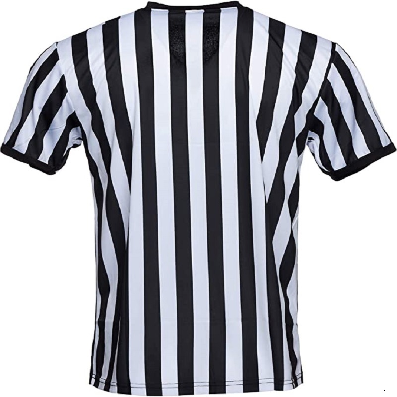 Outdoor TShirts Mens Basketball Soccer Football VNeck Referee Shirt Wrestling Boxing Professional Umpire Striped Run Short Sleeve Tshirt 230821