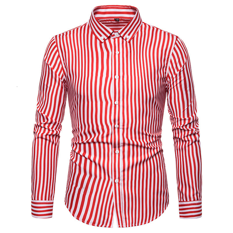 Men's Casual Shirts Thin Shirt Long Sleeved Stripe Quick Drying No Ironing Exquisite Inch 230822