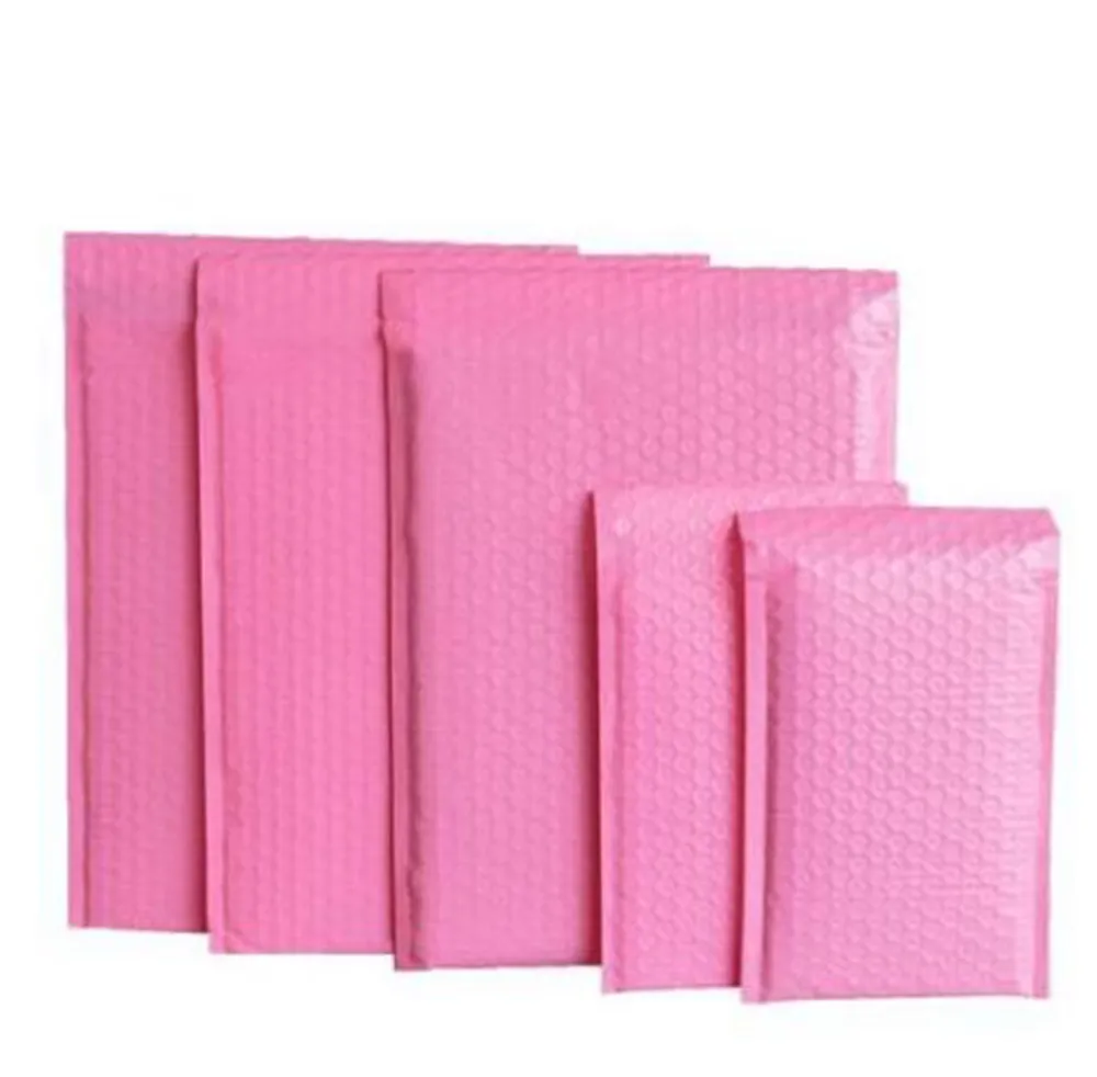 wholesale Bubble Mailers Packaging Bags Padded Envelopes Pearl film Present Mail Envelope Bag For Book Magazine Lined Mailer Self Seal LL