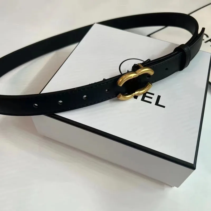 Classic Designer Woman Belt Women Fashion Chanels Channelle Channel Chanelbelts 2.5cm Width 6 Colors with Box Dress Shirt Designers Belts 018w s2