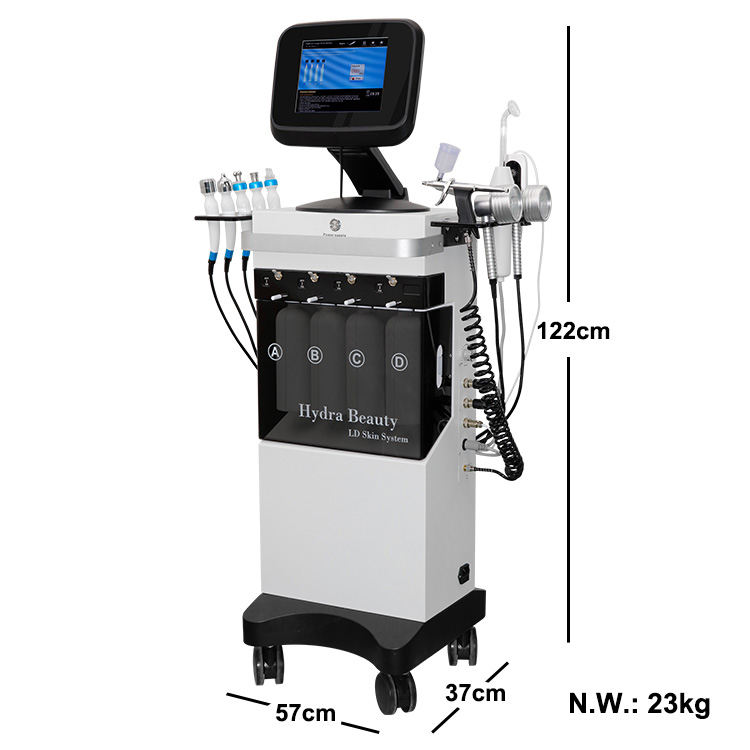 Best Selling Products hydra Syndeo system machine 10- In 1 H2o2 Facial Diamond Microdermabrasion Beauty Salon Equipment