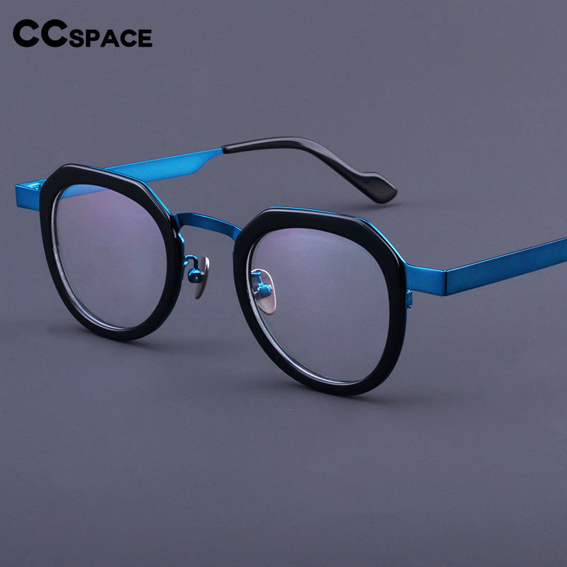 Fashion Sunglasses Frames 54633 High-Grade Plate Pure Glasses Frame Round Glasses Frame Ultra-Light Unisex Optical Lenses Eyeglass 230822