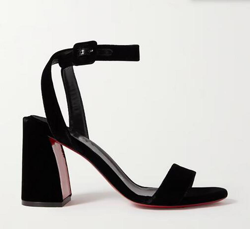 Ladies' high-quality sandals designer thick heel shallow mouth dress shoes sexy ladies' slim high-heeled sandals party leather shoes EU 35-42 with box