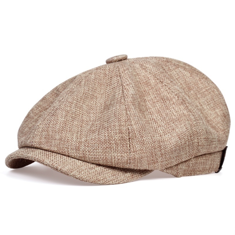 Berets Fashion Men's Casual sboy Hat Spring and Autumn Retro Beret Wild Hats Unisex Octagonal Cap 230822