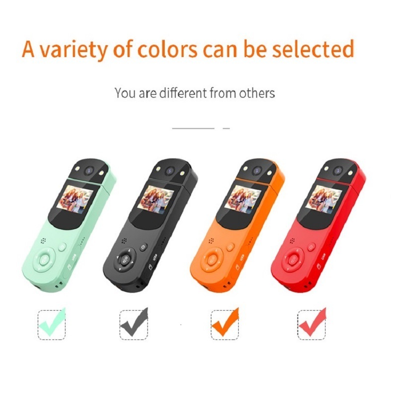 Weatherproof Cameras HD 1080P Digital Video Camera Travel Daily Shooting Handheld Night Sports DV Live Computer Recorder 230823