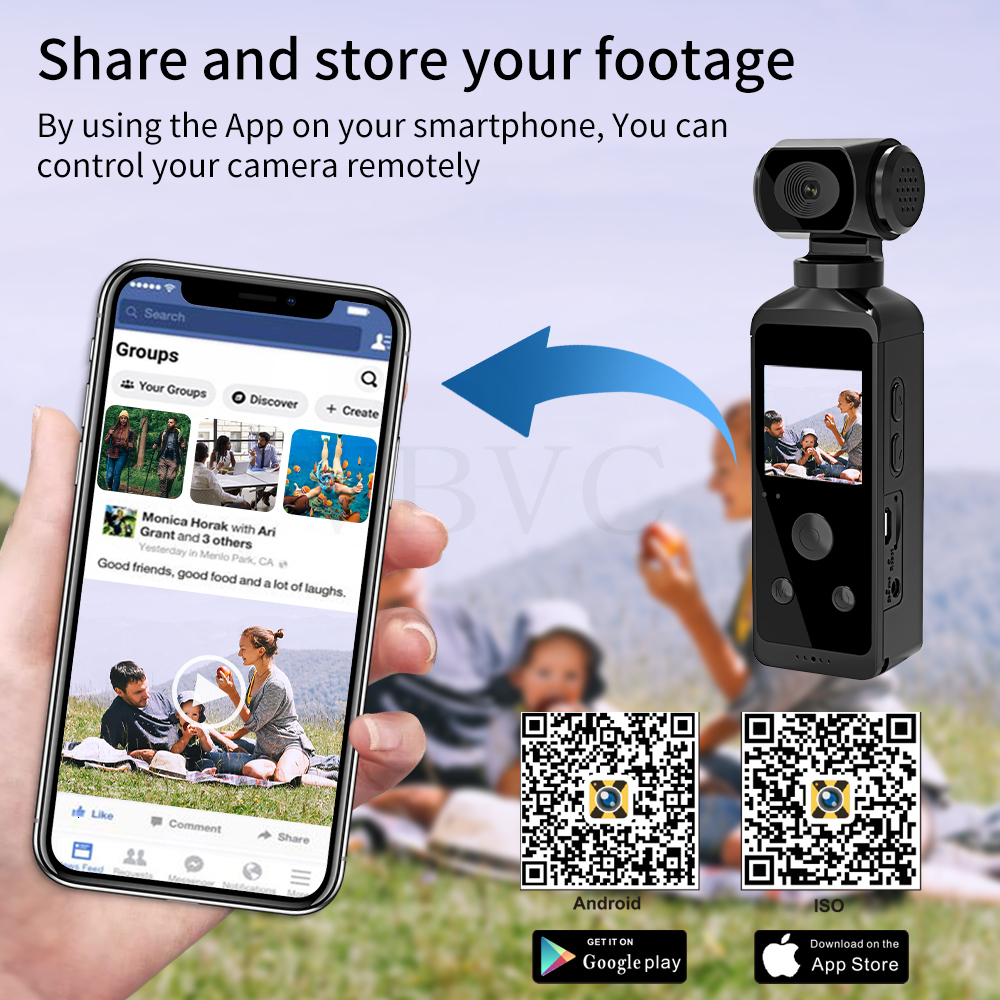 Weatherproof Cameras 4K 1080P HD Mini Action Camera Wifi Portable Sport Camcorder 1 3" LCD Screen 270 Rotatable Len Remote View with Waterproof C