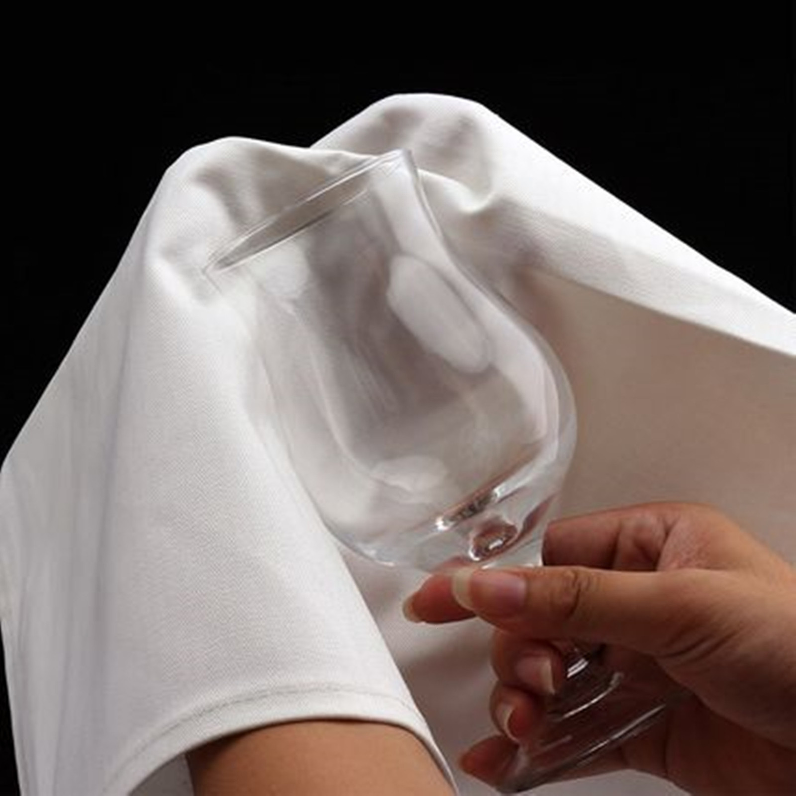 Table Napkin 12pcs 100% COTTON RESTAURANT DINNER CLOTH LINEN WHITE 50x50cm PREMIUM EL NAPKINS 230823