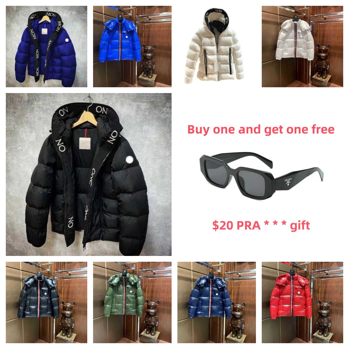 Designer Jackets For Men Winter Puffer Jacket Coats Padded And Thickened Windbreaker Classic France Brand Hooded zip Warm Matter Monclair Jacket yy88