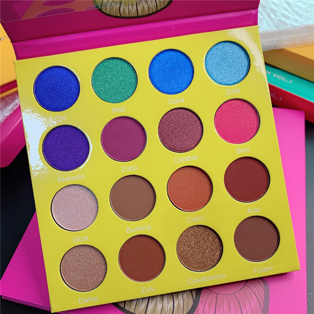Eye Shadow Eyeshadow Palette Professional 16 Colors Fine Pressed Glitter Powder Makeup Pallet Highly Pigmented Shimmer for Eyes 230906