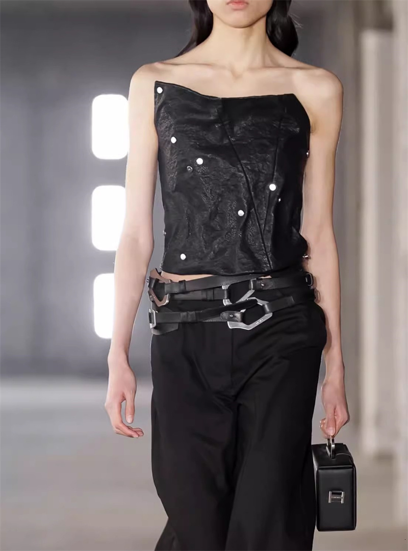 Other Fashion Accessories French HE Multifunctional Mountaineering Buckle Belt Disassembly Combination Cowhide Men s Folding 230822