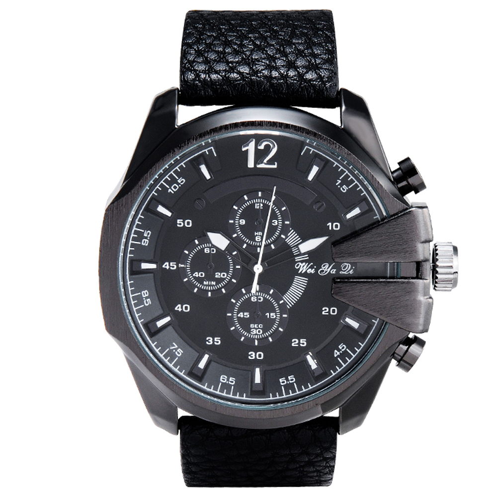 Other Watches Leather Strap Men Casual Watch Business Wristwatches Sports Military Quartz Man Clock Relogio Masculino 230822