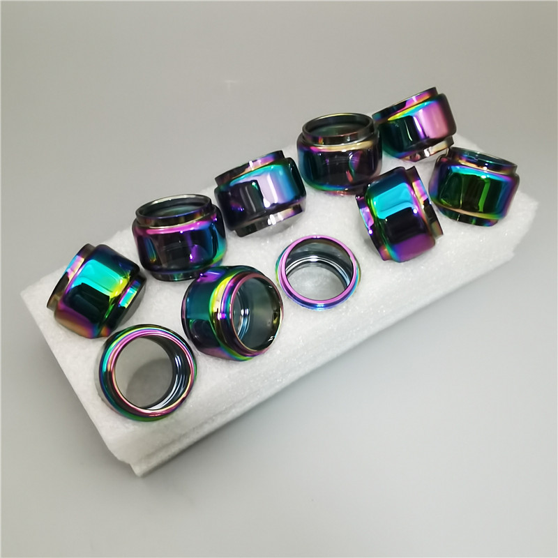 FATUBE Rainbow Bubble Shot GLASS Cup TUBE for Skrr 8ml/Skrr-s 8ml/Luxe Kit/Luxe S Kit/II 220W/GEN/ GEN S/nano 3.5ml/revenger with NRG 6.5ml/revenger X