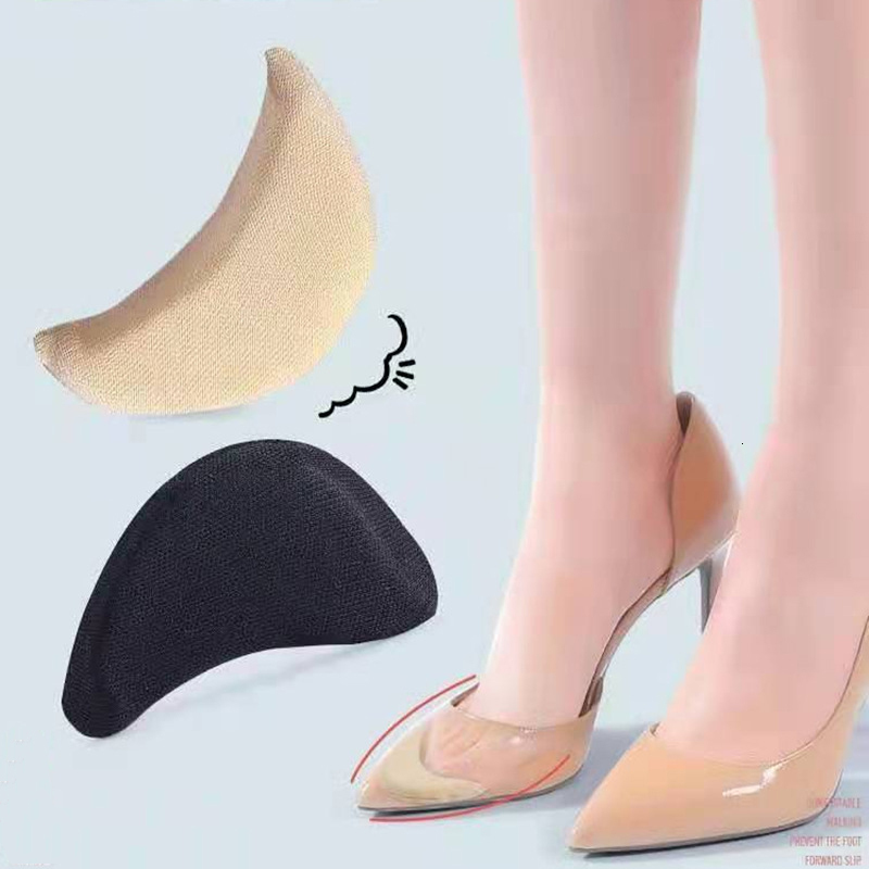 Shoe Parts Accessories Sponge Forefoot Insert Pads Women Pain Relief High Heel Insoles Reduce Size Filler Protector Adjustment shoe 230823