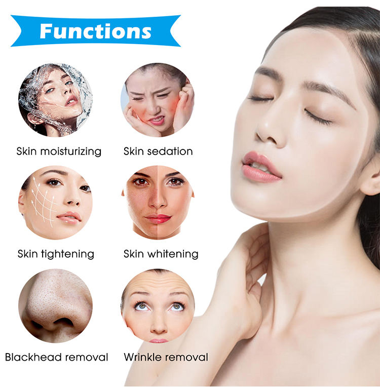 Skin scrubber Ultrasonic spatula for facial cleans blackhead remover face spatula Electric facial dead skin peeling