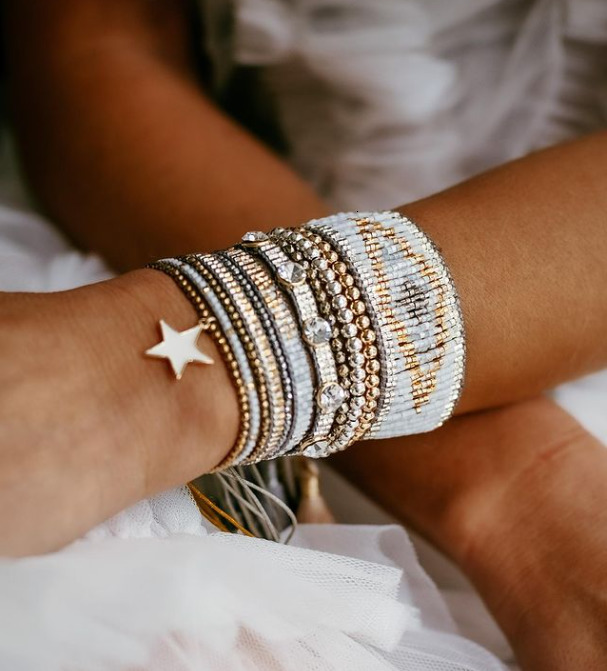 Charm Bracelets Pretty Bead Vintage Handmade Miyuki Woven Bracelet Set For Women Mexican Friendship Pulseras Gift 230822