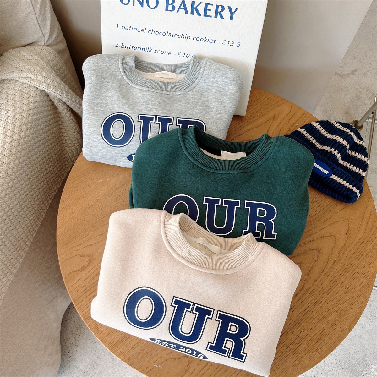 Clothing Sets Winter Baby Girls Boys Alphabet Fleece Sweatshirt Sweatpant School Kids Tracksuit Child 2 Piece Outfits Jogging Suit 1 9 Years 230823