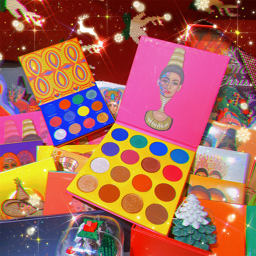 Eye Shadow Eyeshadow Palette Professional 16 Colors Fine Pressed Glitter Powder Makeup Pallet Highly Pigmented Shimmer for Eyes 230906