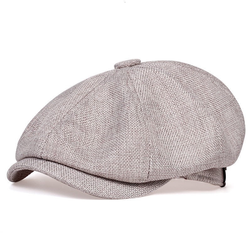 Berets Fashion Men's Casual sboy Hat Spring and Autumn Retro Beret Wild Hats Unisex Octagonal Cap 230822