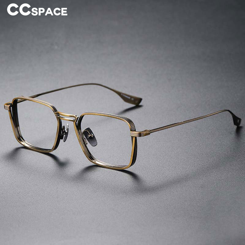 Fashion Sunglasses Frames 53229 Retro Square Pure Upscale Men Optical Glasses Frames Men Women Fashion Optical Eyeglasses 230822