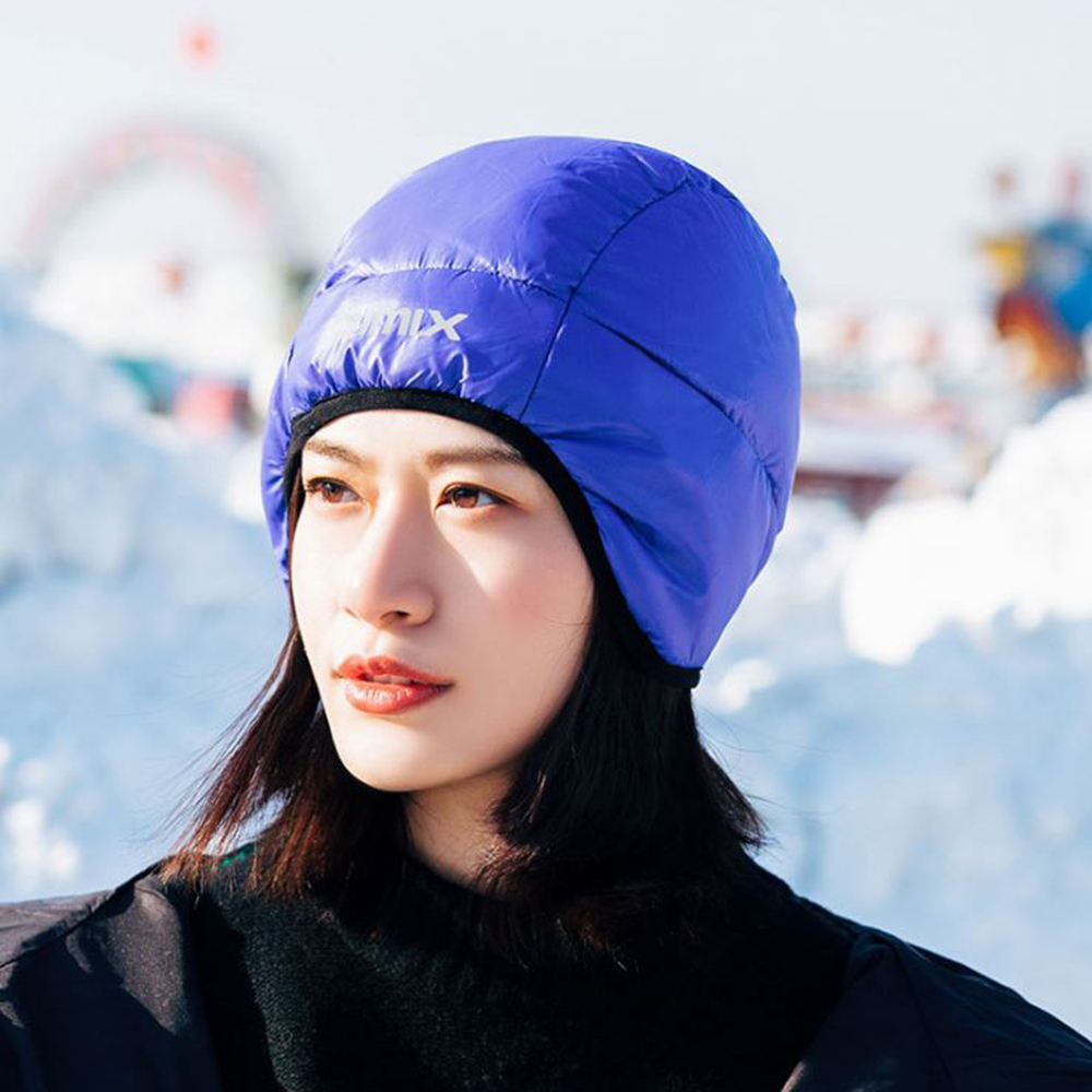 Beanie/Skull Caps RIMIX Unisex Warm Down Trapper Hat with Ear Flaps Beanie Caps For Skiing Climbing Hiking Snowboarding Hunting Winter Sport 230822