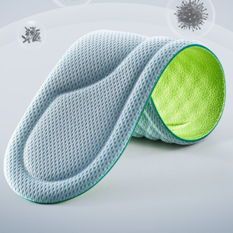 Shoe Parts Accessories 4PCS Soft Memory Foam Insoles for Shoes Men Women Deodorant AbsorbSweat Massage Sport Insole Feet Orthopedic Sole Running 23082