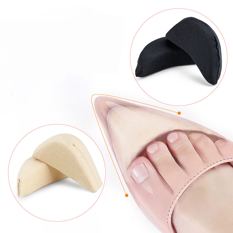 Shoe Parts Accessories Sponge Forefoot Insert Pads Women Pain Relief High Heel Insoles Reduce Size Filler Protector Adjustment shoe 230823