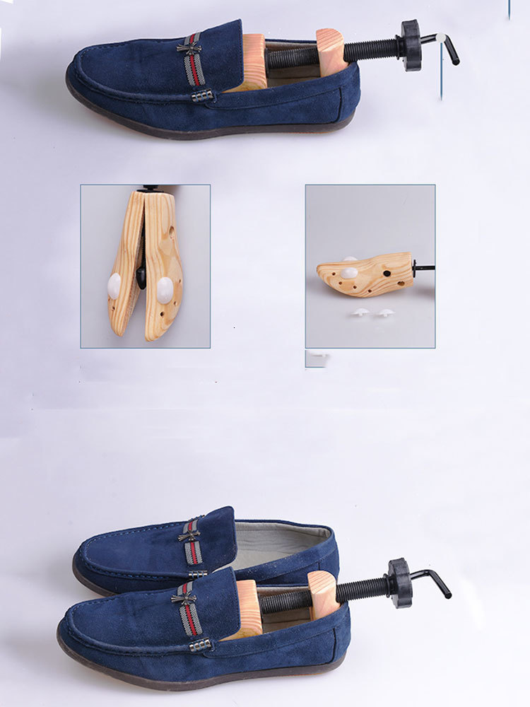 Shoe Parts Accessories FamtiYard 2Pcs Shoe Stretcher Adjustable Shoes Tree Shaper Rack Pine Wood Shoe Expander For Women Man Shoe Accessories 230822