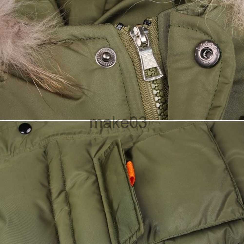 Down Coat Boy Winter Coat Warm Quilted Puffer Kids Parka Jacket with Detachable Fur Hood Windproof Thick Outerwear for Teenagers J230823