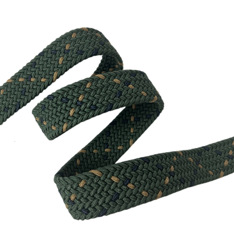 Other Fashion Accessories Stretch Canvas Leather Belts for Men Female Casual Knitted Woven Military Tactical Strap Male Elastic Belt Pants Jeans 3 5 2