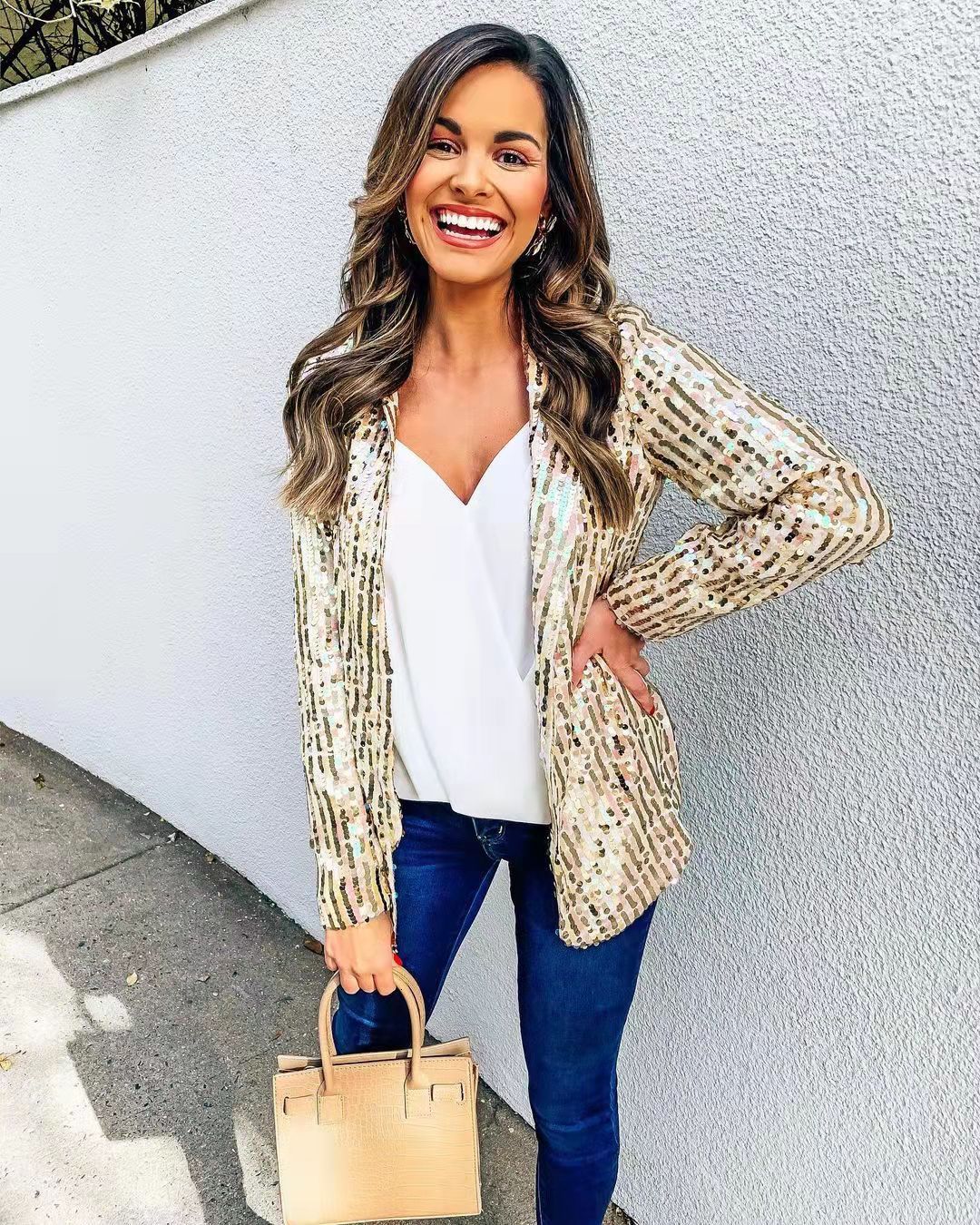 Women's Jackets Black Sequin Shinny Shirt Jacket Women Casual Loose Blazer Stage Party Nightclub Costume Chemise Homme Disco Camisas 230822
